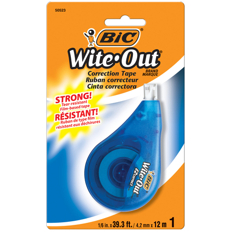Bic Wite-Out® EZ Correct® Correction Tape, PK6 WOTAPP11